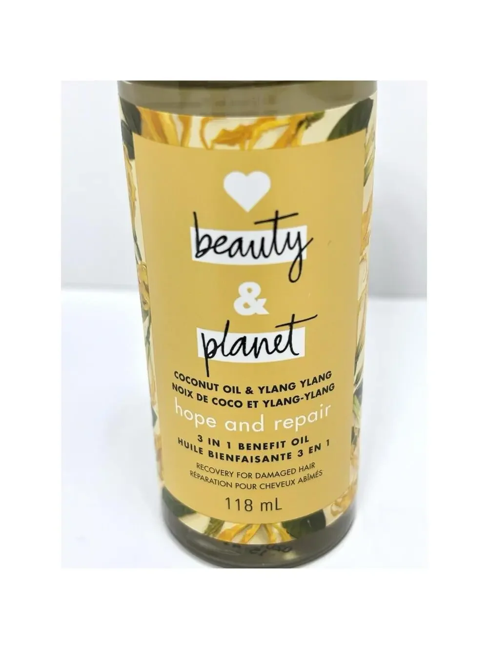 Love Beauty Planet 3-in-1 Benefit Oil Coconut Ylang Ylang Hair Repair New